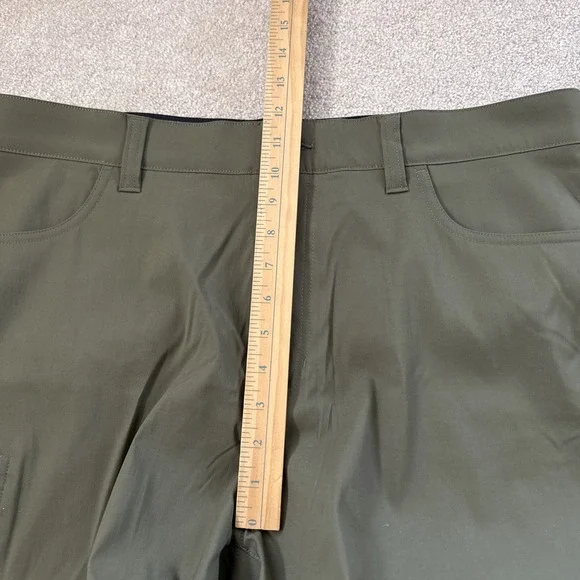 Orvis Tech Trek Pants 38x30 Olive Green Hiking Fishing Water Repellent Stretch - Picture 11 of 11
